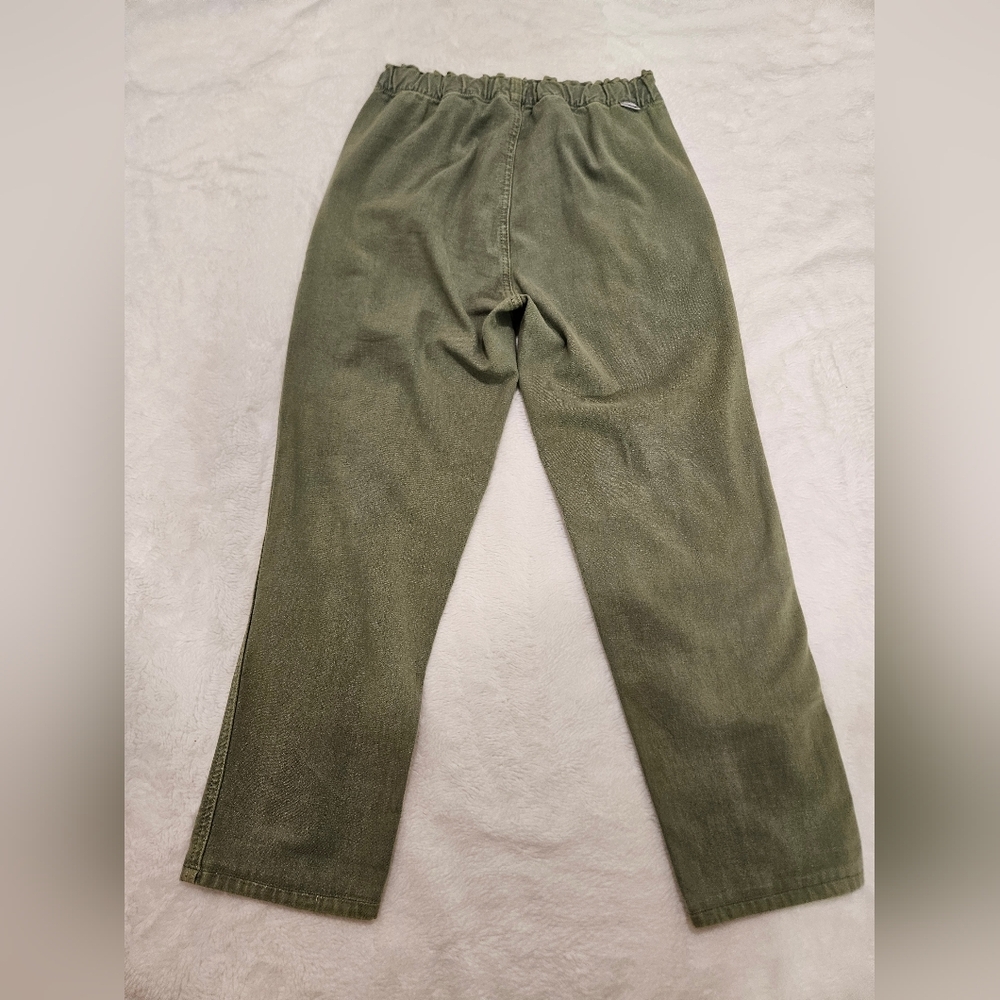 Mother The Springy Ankle Loden Frost Green Cargo Size 26 - Picture 5 of 14
